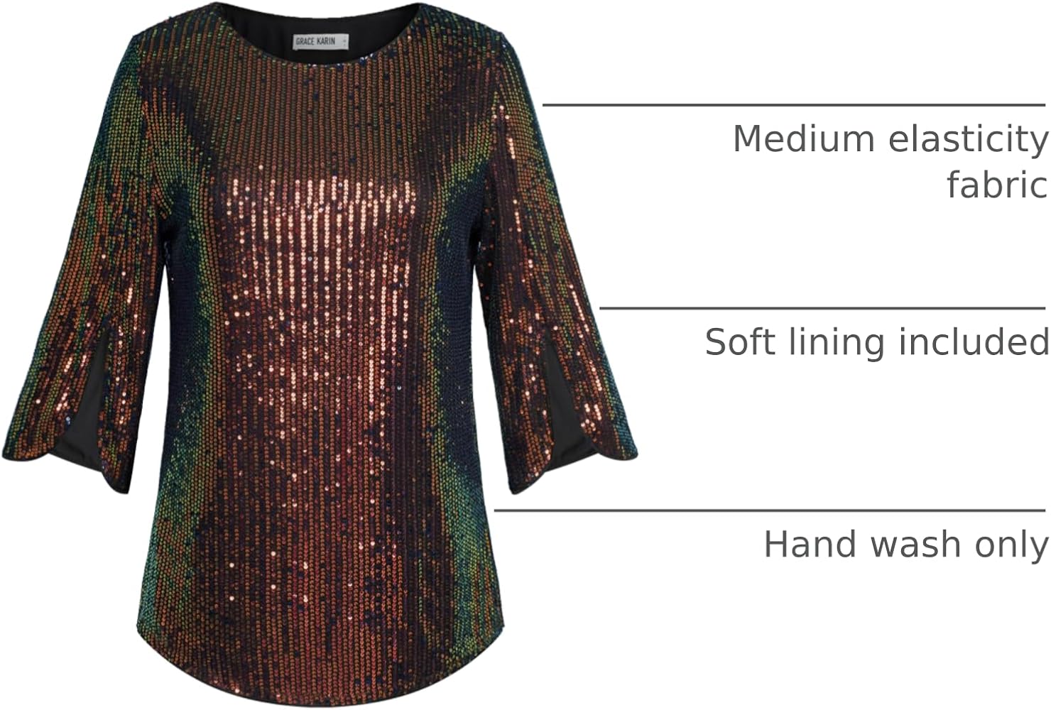 トップス arts & science Front slit ethnic blouse arts & science Front slit ethnic blouse